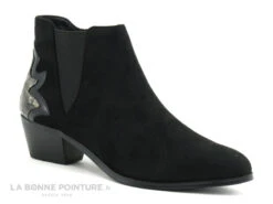 The Divine Factory QL4050 Noir - Bottines Femme
