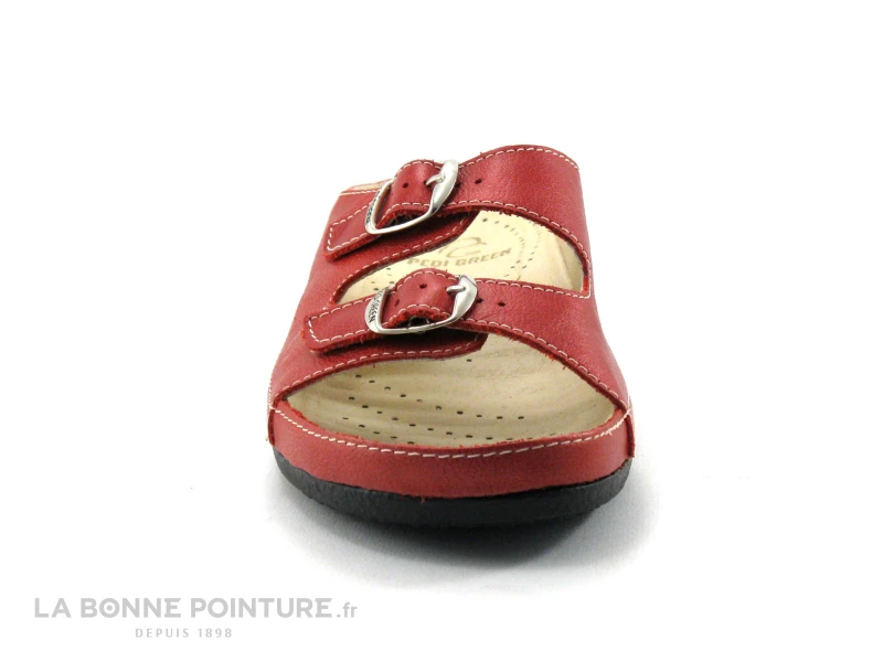 Pedi Girl WELL DB Rouge Mule Femme Ajustable 4 Pedi Girl WELL DB Rouge Mule Femme Ajustable – Image 2