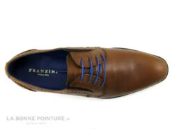 Franzini 3044B - Chaussure Habillee Homme Marron Clair - Lacet Bleu -Chaussures Séries Magasin cd24607c73b9e66c561f35ea11d5d5ef img 6196.jpg 179046