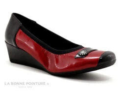 INEA FANA - Escarpin Rouge Verni - Noir - Talon Compense -Chaussures Séries Magasin cd24607c73b9e66c561f35ea11d5d5ef img 6417.jpg 124910