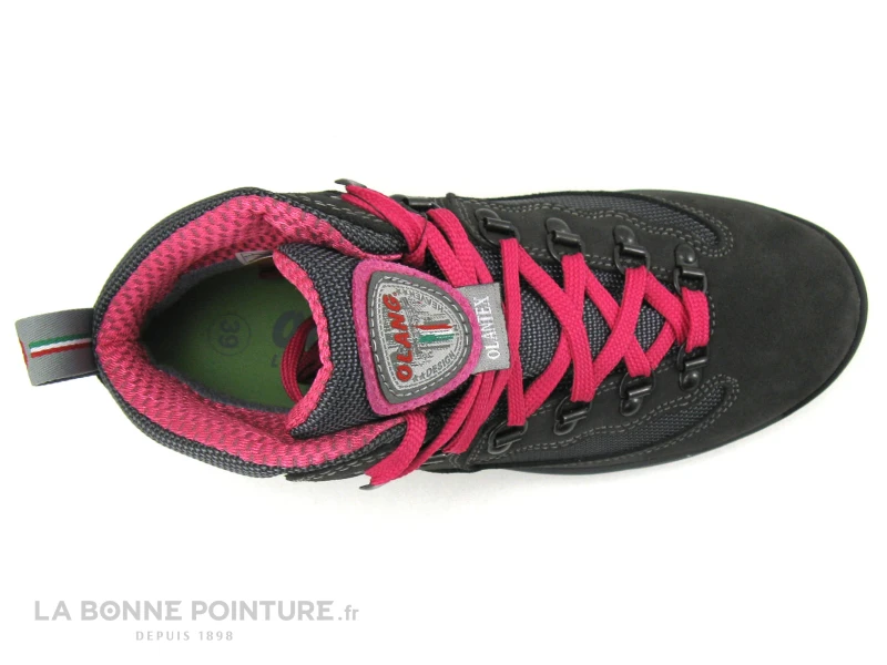 Olang GOTTARDO Tex Anthracite Fuxia - Basket Montante Rando Femme 8 Olang GOTTARDO Tex Anthracite Fuxia - Basket Montante Rando Femme – Image 6