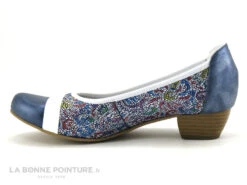 Inea RIO - Escarpin Bleu Marine Et Multicolore - Petit Talon -Chaussures Séries Magasin cd24607c73b9e66c561f35ea11d5d5ef img 6563.jpg 179457