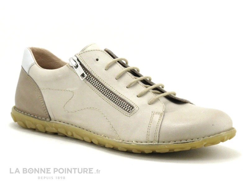 Alce Shoes 9156 Beige Marron - Chaussure Basse Femme Zippee 3 Alce Shoes 9156 Beige Marron - Chaussure Basse Femme Zippee