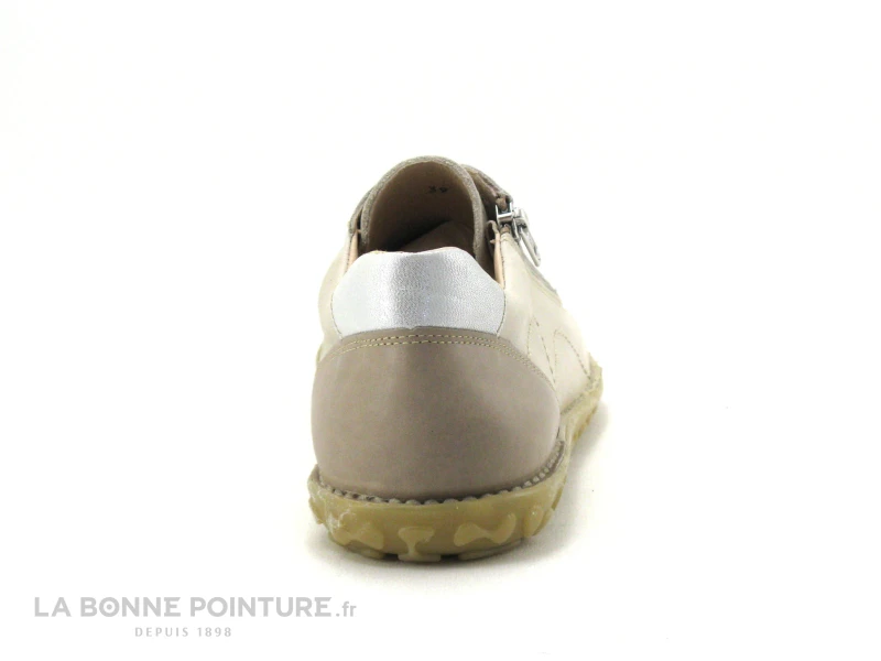 Alce Shoes 9156 Beige Marron - Chaussure Basse Femme Zippee 6 Alce Shoes 9156 Beige Marron - Chaussure Basse Femme Zippee – Image 4