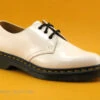 Dr. Martens Dr Martens 1461 White Patent Lamper - Chaussure Basse Blanc Verni -Chaussures Séries Magasin cd24607c73b9e66c561f35ea11d5d5ef img 6882.jpg 155563
