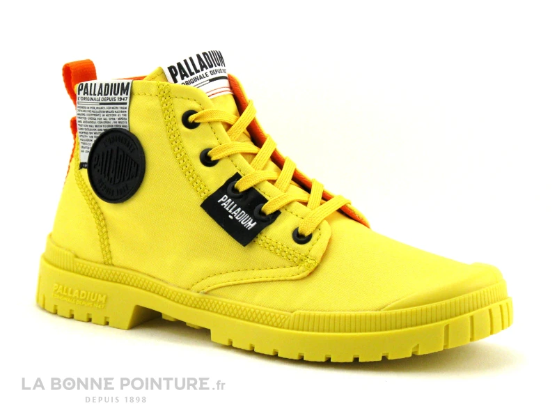 Palladium OVERLAB - Super Lemon - 77371 - Basket Montante Jaune 3 Palladium OVERLAB - Super Lemon - 77371 - Basket Montante Jaune