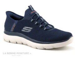 Skechers 232457 Summits High Range Navy - Basket Slip-ins Homme