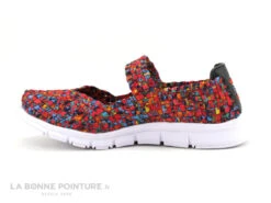 Morans KIEFE Fuchsia - Basket Ballerine En Elastique Multicolore -Chaussures Séries Magasin cd24607c73b9e66c561f35ea11d5d5ef img 7377.jpg 180589