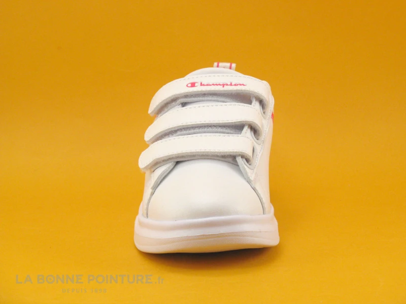 Champion ANGEL S32197 - Basket Fille Blanche - 3 Velcros 4 Champion ANGEL S32197 - Basket Fille Blanche - 3 Velcros – Image 2