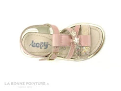 Bopy EBRIA Rose - Etoiles - Sandale Fille Cuir Rose -Chaussures Séries Magasin cd24607c73b9e66c561f35ea11d5d5ef img 7476.jpg 156404
