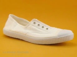 Cienta 70997 05 - Tennis Toile Blanche - Sans Lacet -Chaussures Séries Magasin cd24607c73b9e66c561f35ea11d5d5ef img 7563.jpg 169007