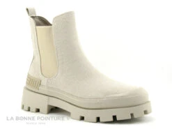 Marco Tozzi 2-25420-28 Sand - Boots Chelsea Femme Toile Beige -Chaussures Séries Magasin cd24607c73b9e66c561f35ea11d5d5ef img 8030.jpg 169093