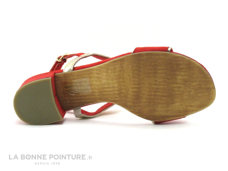 Marco Tozzi 2-28230-26 Red Comb - Sandale Rouge Rose Orange 8 Marco Tozzi 2-28230-26 Red Comb - Sandale Rouge Rose Orange – Image 6