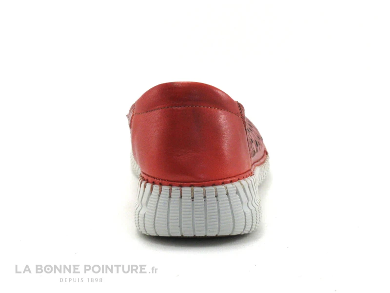 Karyoka RITA Blood - Ballerine Rouge Tige Perforee 6 Karyoka RITA Blood - Ballerine Rouge Tige Perforee – Image 4