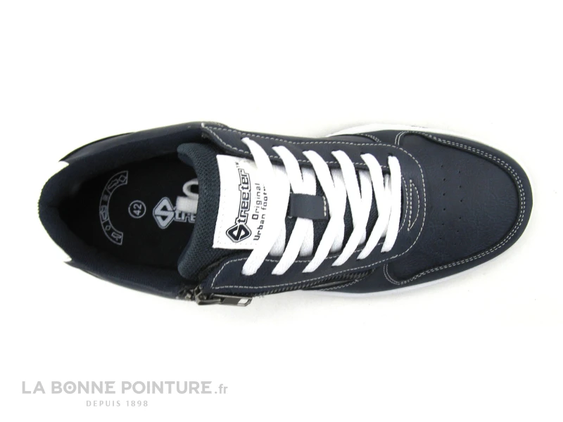 Streeter XAPECO Marine - Basket Homme Bleu Marine Avec Zip 8 Streeter XAPECO Marine - Basket Homme Bleu Marine Avec Zip – Image 6