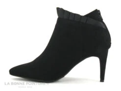 The Divine Factory QL3812 Noir - Fronces - Bottine Talon Aiguille -Chaussures Séries Magasin cd24607c73b9e66c561f35ea11d5d5ef img 9433.jpg 142281