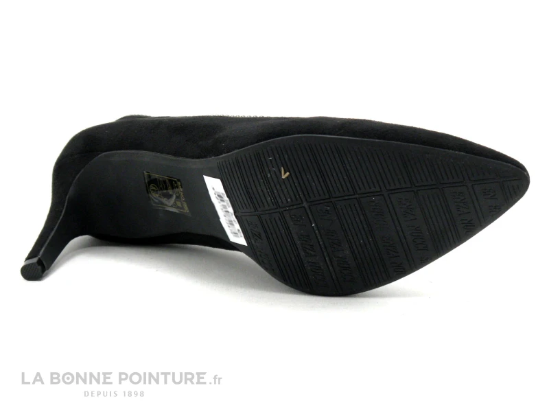 Enza Nucci QL3304 - Noir - Perles Argents - Escarpin Talon Aiguille 9 Enza Nucci QL3304 - Noir - Perles Argents - Escarpin Talon Aiguille – Image 7