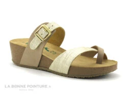 BioNatura 28A729-I MFILPLA - Mule Beige Et Or Avec Entre-doigt -Chaussures Séries Magasin cd24607c73b9e66c561f35ea11d5d5ef img 9662.jpg 171286