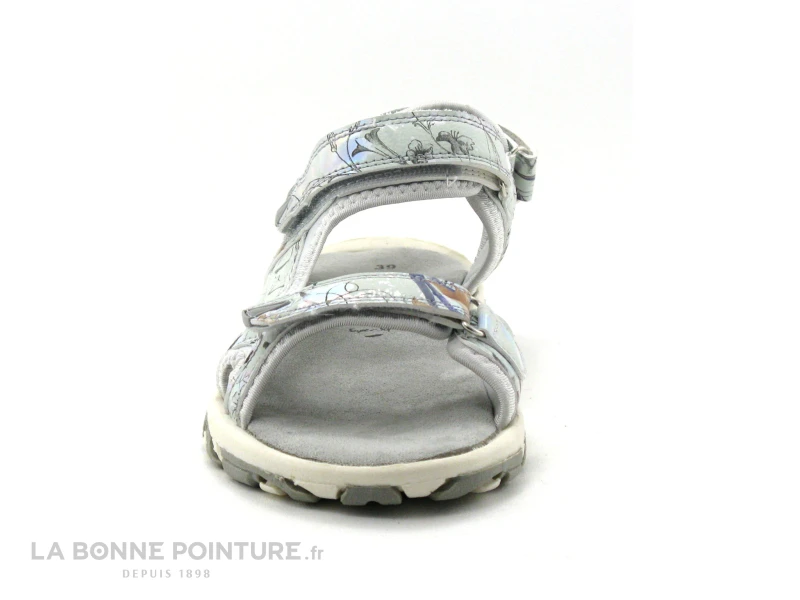 Jane Klain Supersoft 281456 Mint - Sandale Femme 3 Velcros 4 Jane Klain Supersoft 281456 Mint - Sandale Femme 3 Velcros – Image 2