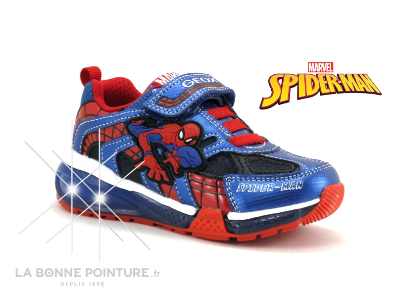 Geox Spider-Man J26FEB Bayonyc Boy - Navy - Royal - Sneakers 3 Geox Spider-Man J26FEB Bayonyc Boy - Navy - Royal - Sneakers